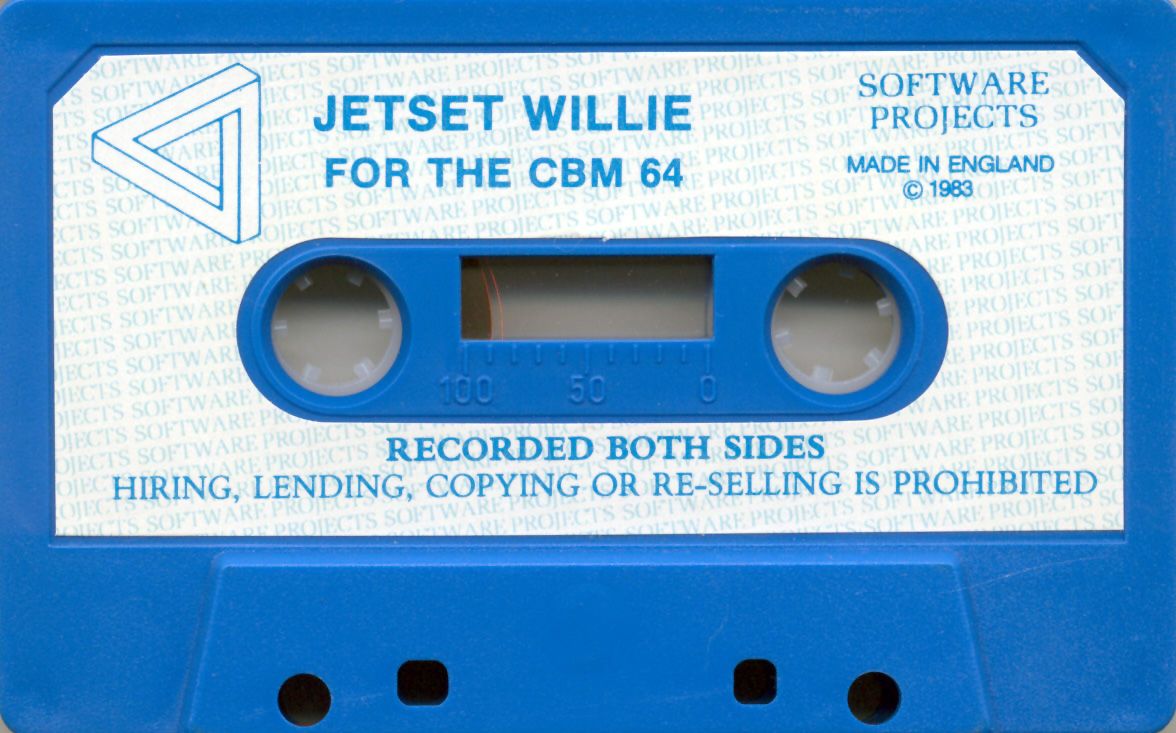 Media for Jet Set Willy (Commodore 64)