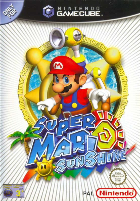 Front Cover for Super Mario Sunshine (GameCube)