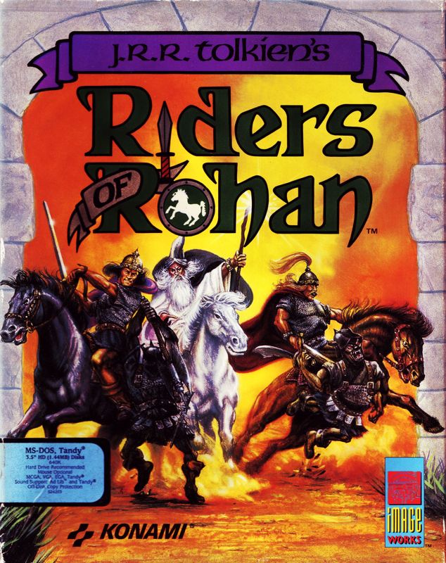 Front Cover for J.R.R. Tolkien's Riders of Rohan (DOS)