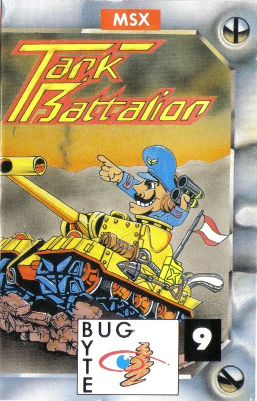Front Cover for Tank Battalion (MSX)