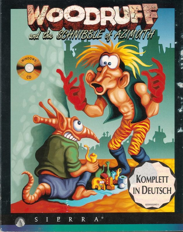 Front Cover for The Bizarre Adventures of Woodruff and the Schnibble (Windows 3.x)