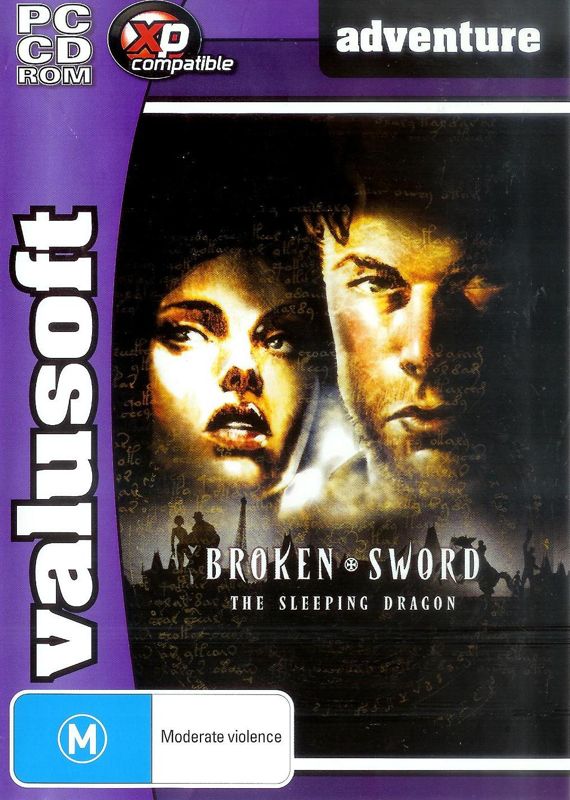 Front Cover for Broken Sword: The Sleeping Dragon (Windows) ("Valusoft" budget label)