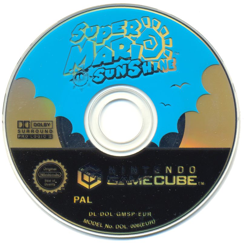 Media for Super Mario Sunshine (GameCube)
