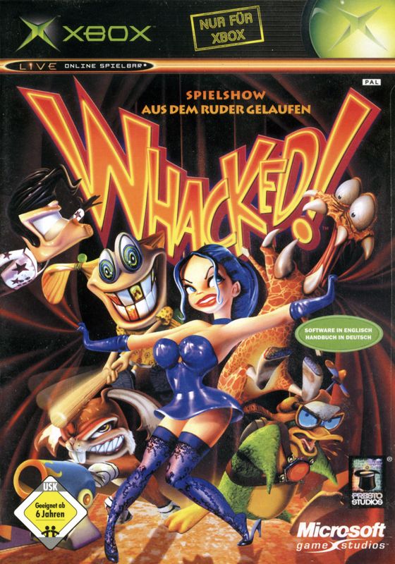 Front Cover for Whacked! (Xbox)