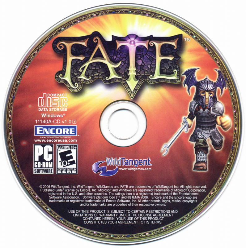 Fate Cover Or Packaging Material Mobygames