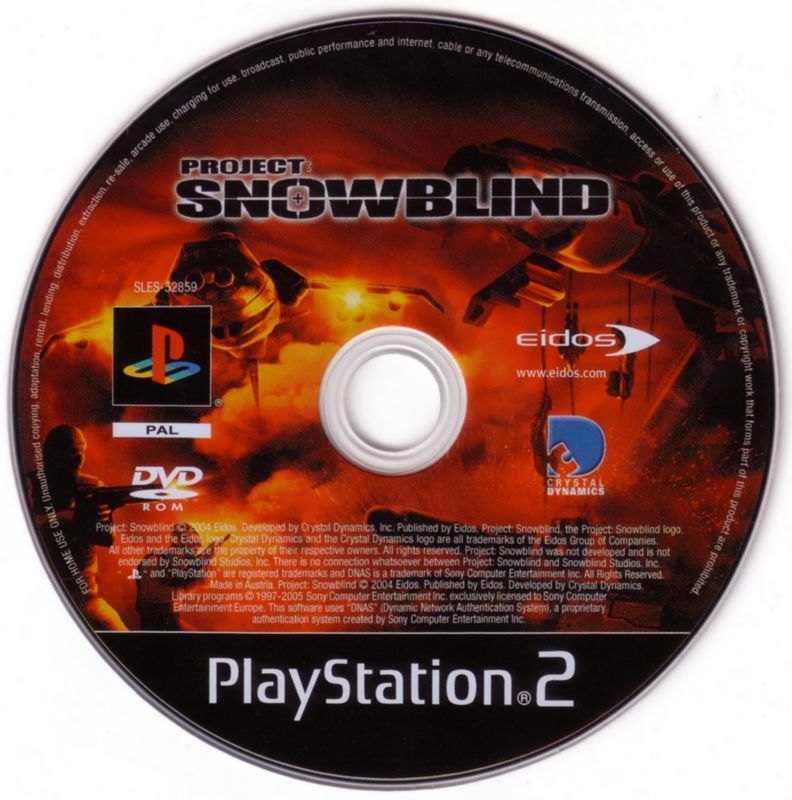 Media for Project: Snowblind (PlayStation 2)