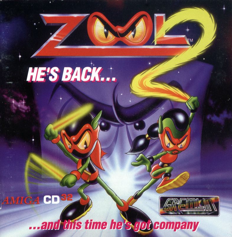 Other for Zool 2 (Amiga CD32): Jewel Case - Front