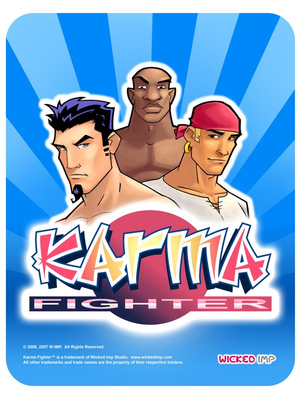 Front Cover for Karma Fighter (BREW and J2ME and Symbian)