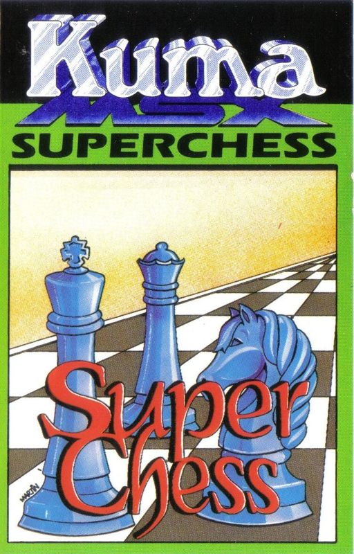Front Cover for SuperChess (MSX)