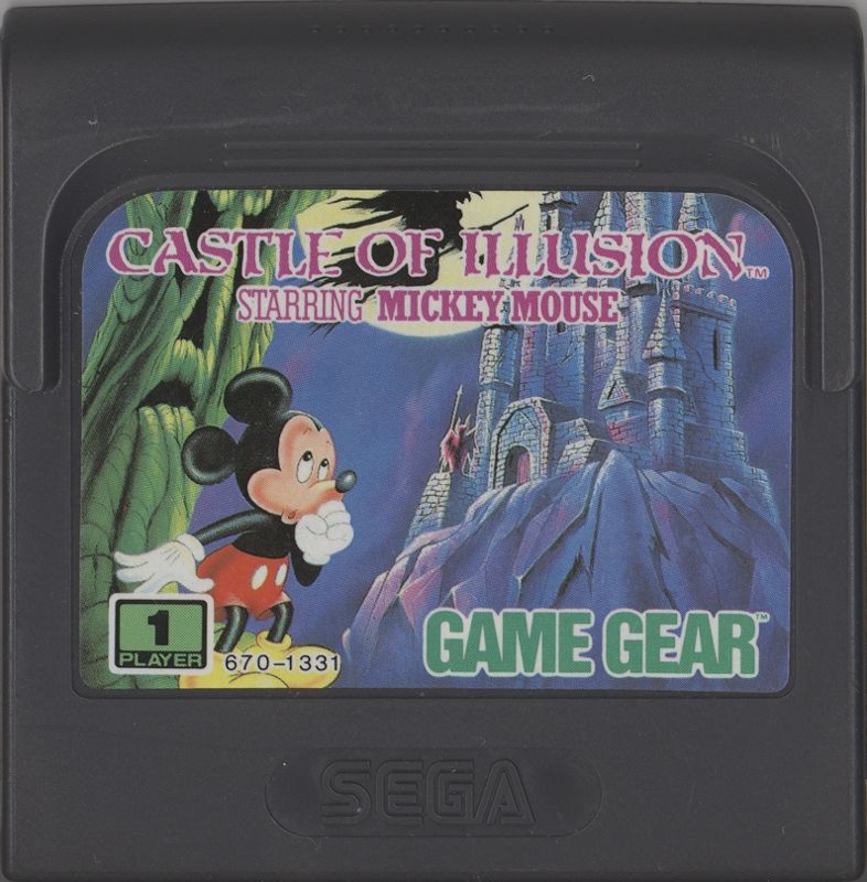 Media for Castle of Illusion starring Mickey Mouse (Game Gear)