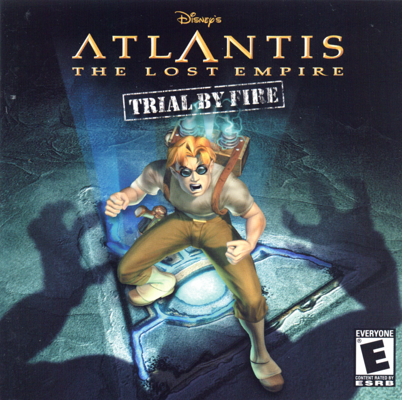 Other for Disney's Atlantis: The Lost Empire - Trial by Fire (Windows): Jewel Case - Front