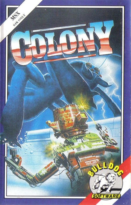 Front Cover for Colony (MSX)