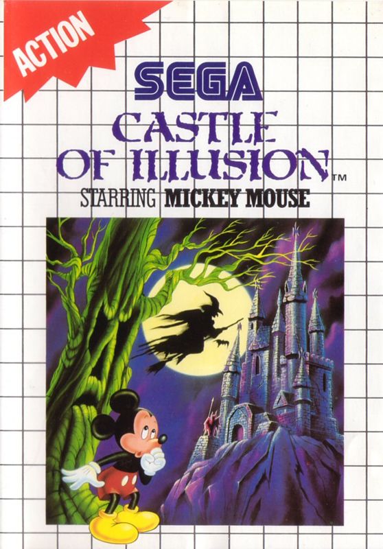 Front Cover for Castle of Illusion starring Mickey Mouse (SEGA Master System)