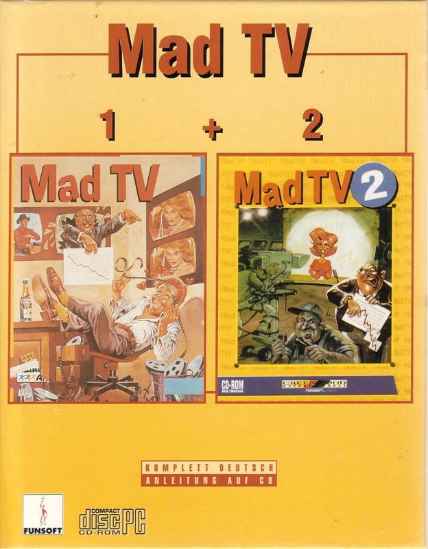 Front Cover for Mad TV 1 + 2 (DOS)