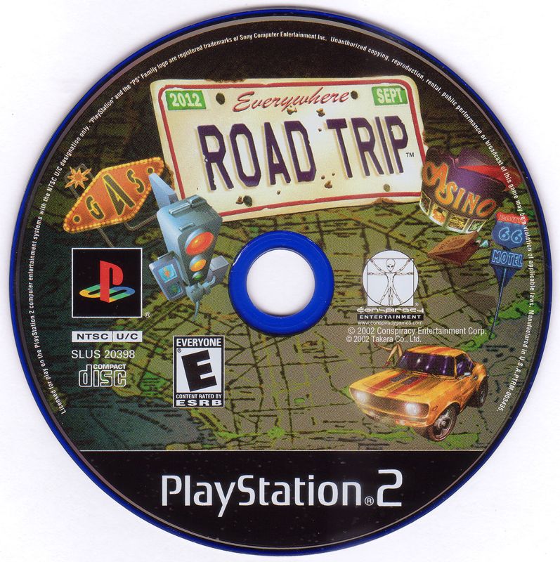 Media for Road Trip (PlayStation 2)