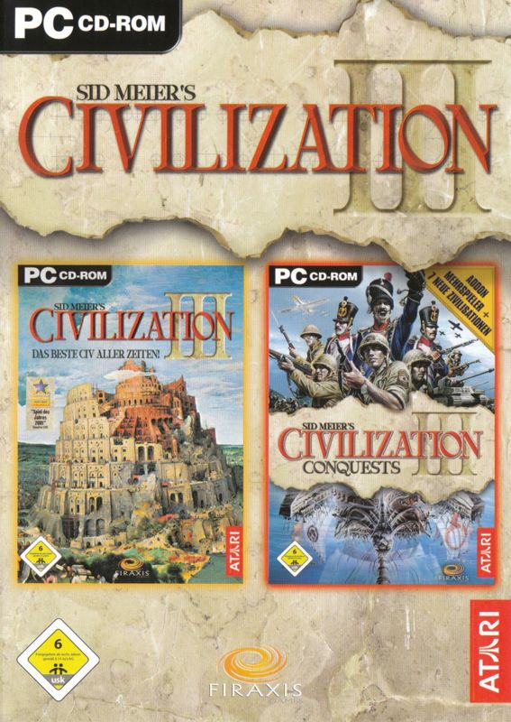 Other for Atari Collection: Strategie (Windows): Keep Case - Civilization III Bundle - Front