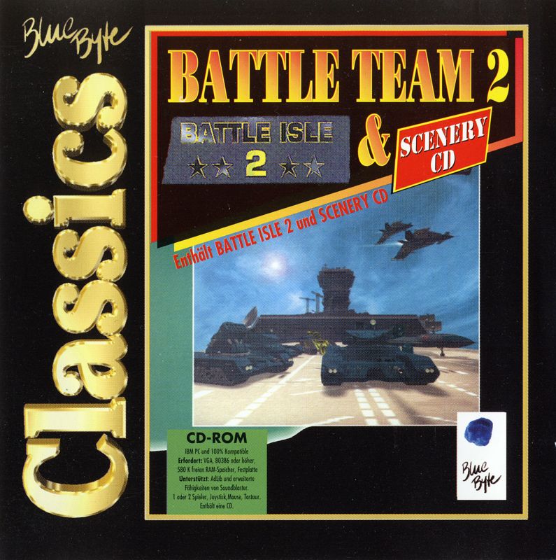 Front Cover for Battle Team 2 (DOS) (Blue Byte Classics release)