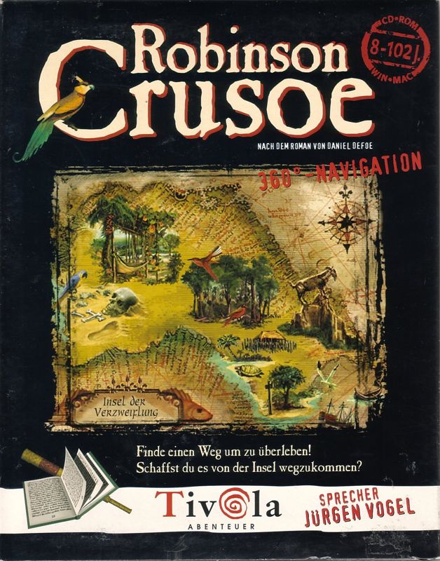 Front Cover for Robinson Crusoe (Macintosh and Windows)