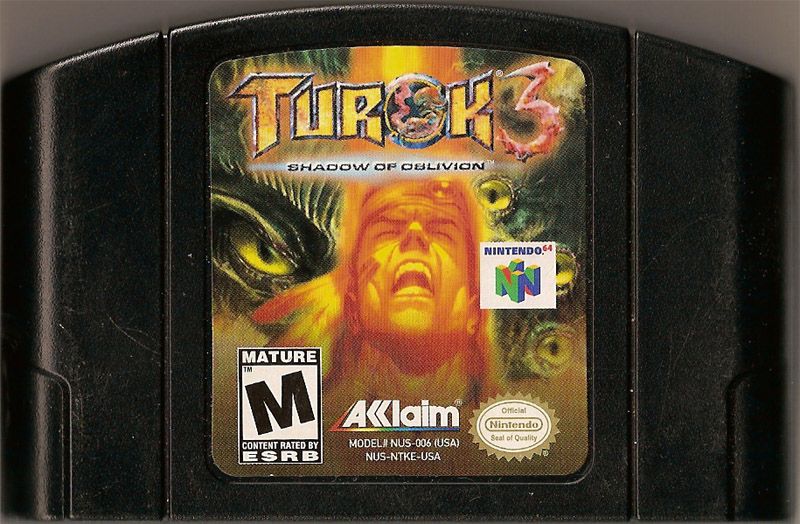 Turok Shadow Of Oblivion Cover Or Packaging Material Mobygames