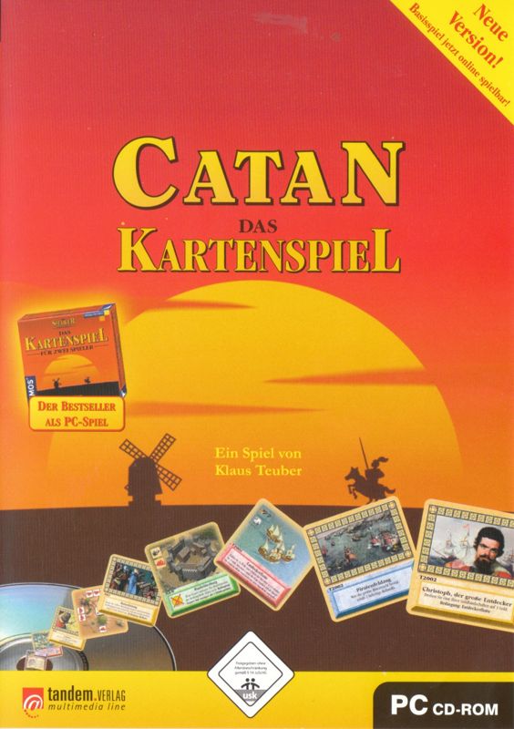 Catan: Das Kartenspiel cover or packaging material - MobyGames