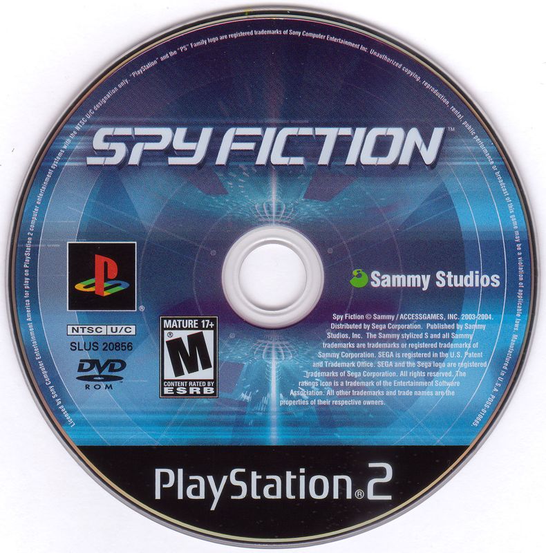 Media for Spy Fiction (PlayStation 2)