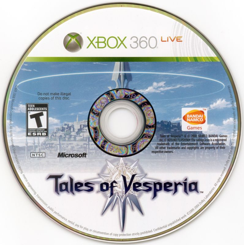 Media for Tales of Vesperia (Xbox 360)