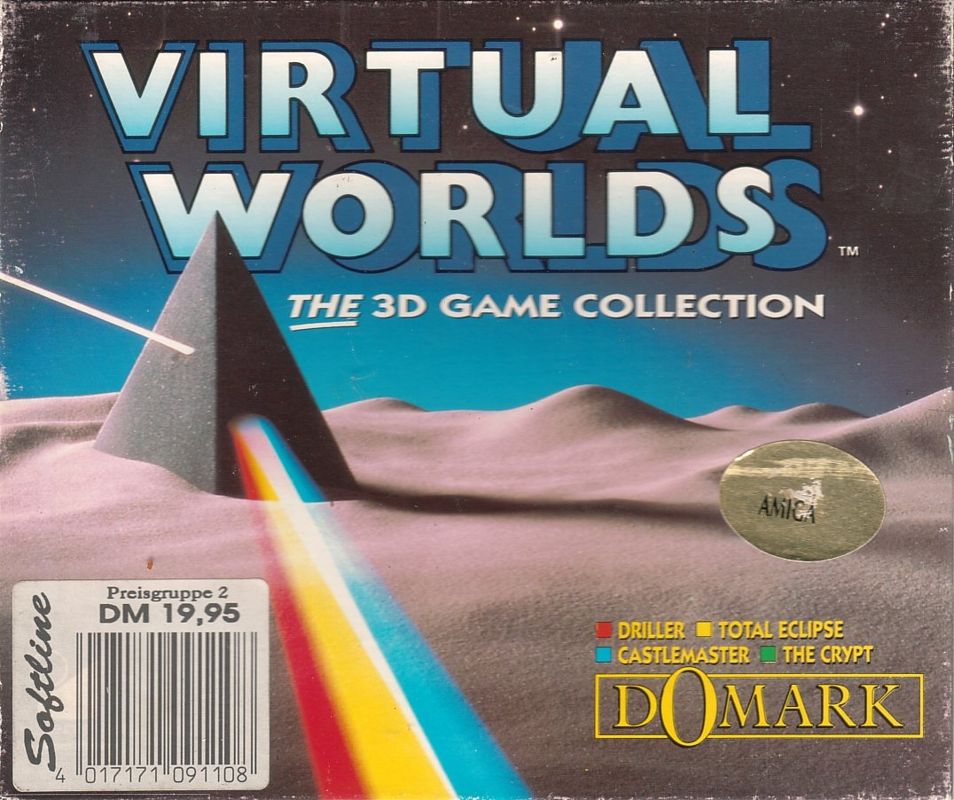 Front Cover for Virtual Worlds: The 3D Game Collection (Amiga)