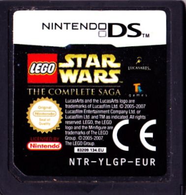 Media for LEGO Star Wars: The Complete Saga (Nintendo DS) (First release)