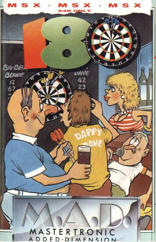 Front Cover for Pub Darts (MSX)