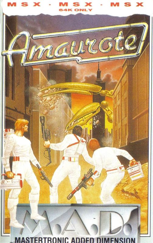 Front Cover for Amaurote (MSX)