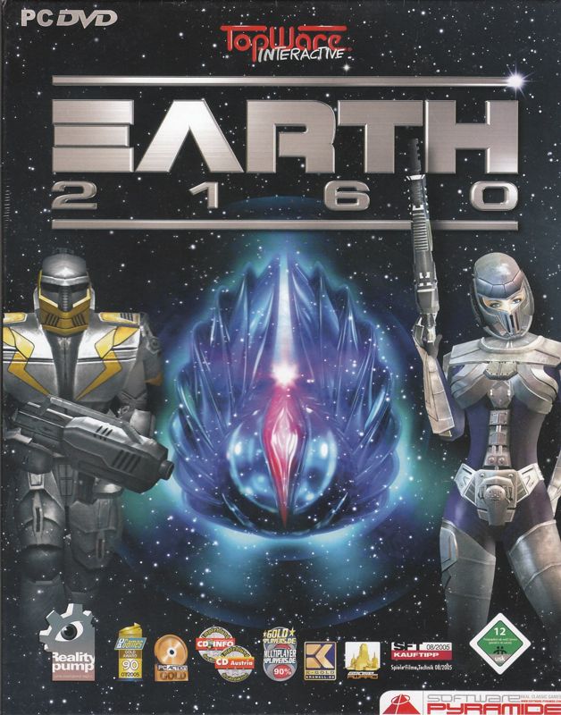 Front Cover for Earth 2160 (Windows) (Software Pyramide release)
