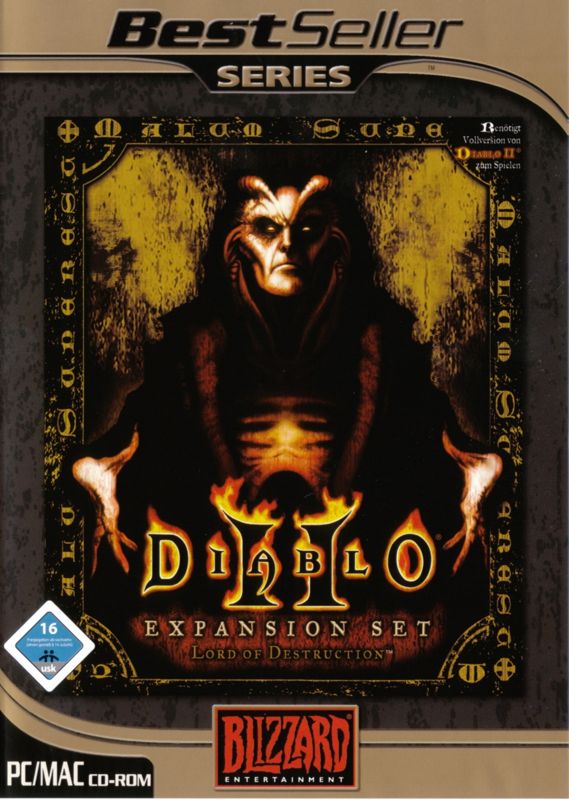 Front Cover for Diablo II: Lord of Destruction (Macintosh and Windows) (BestSeller Series release (2007))