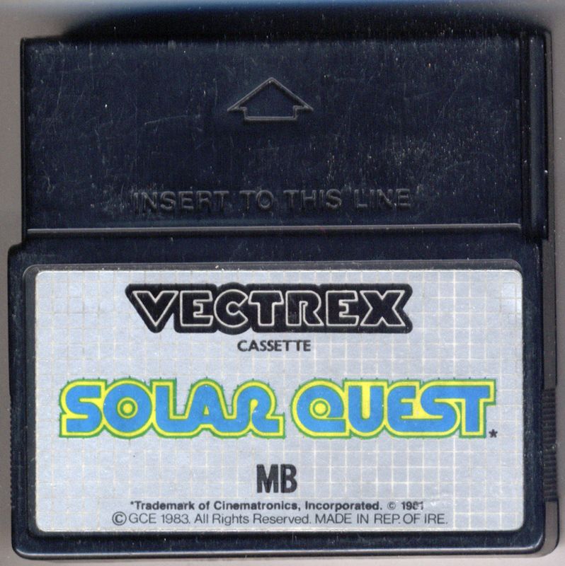 Media for Solar Quest (Vectrex)
