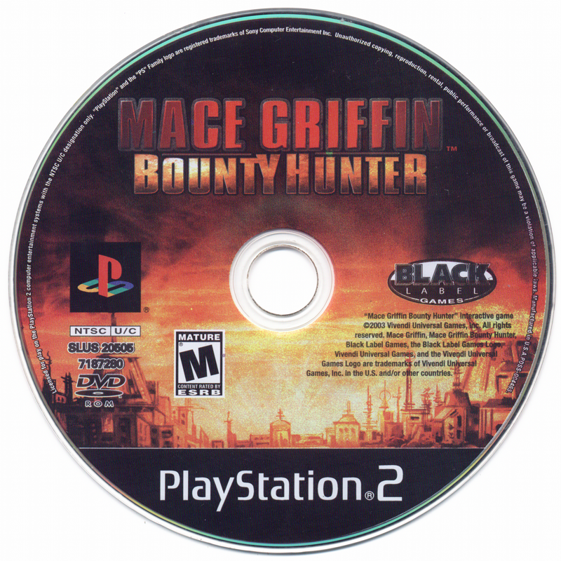 Media for Mace Griffin: Bounty Hunter (PlayStation 2)