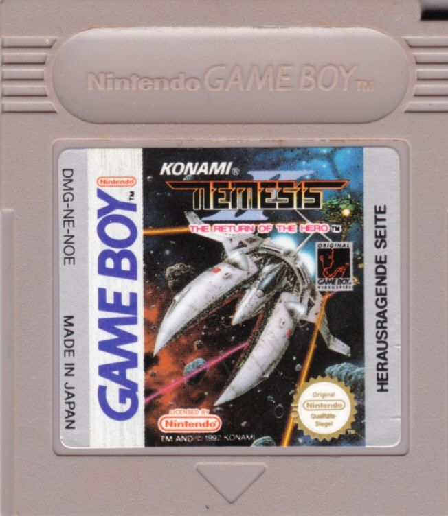 Media for Gradius: The Interstellar Assault (Game Boy)