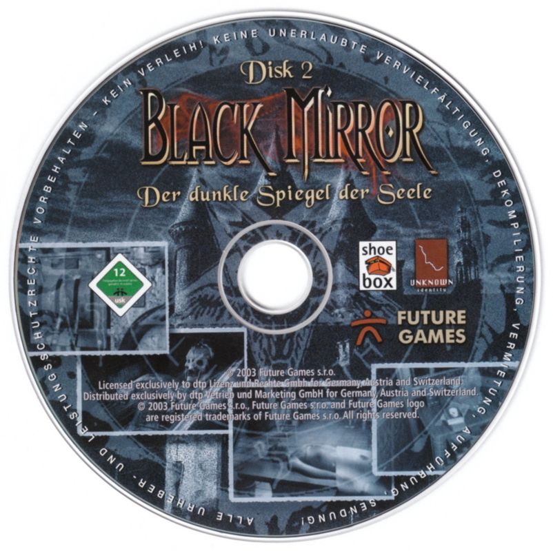 Media for The Black Mirror (Windows): Disc 2
