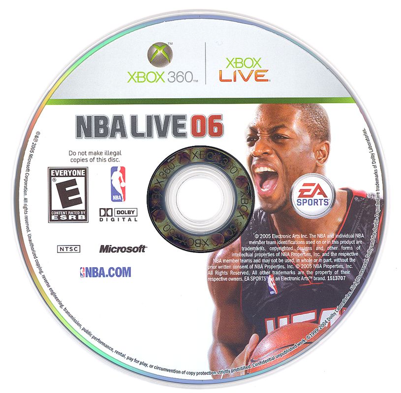 Media for NBA Live 06 (Xbox 360)