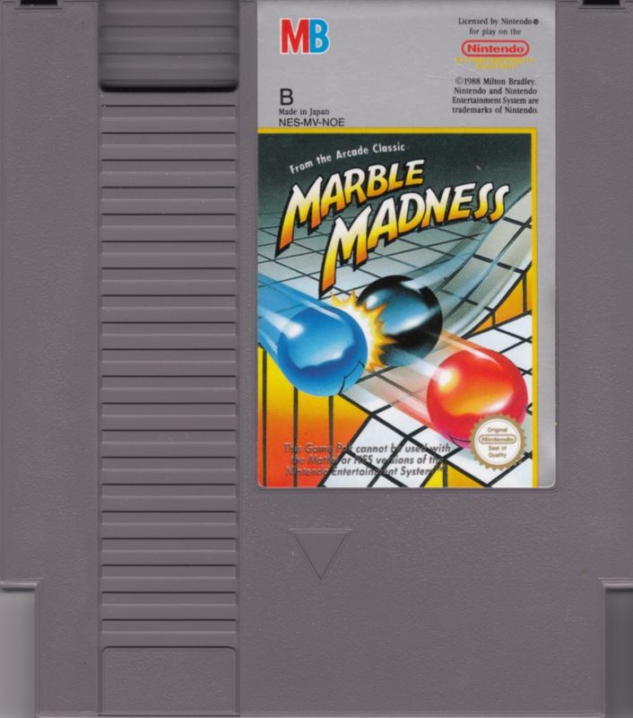 Marble Madness cover or packaging material MobyGames