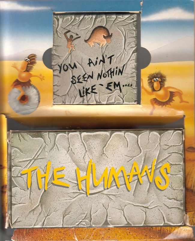 Inside Cover for The Humans (DOS): Right Flap