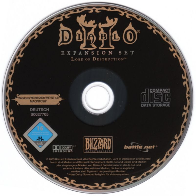 Diablo II: Lord of Destruction cover or packaging material - MobyGames