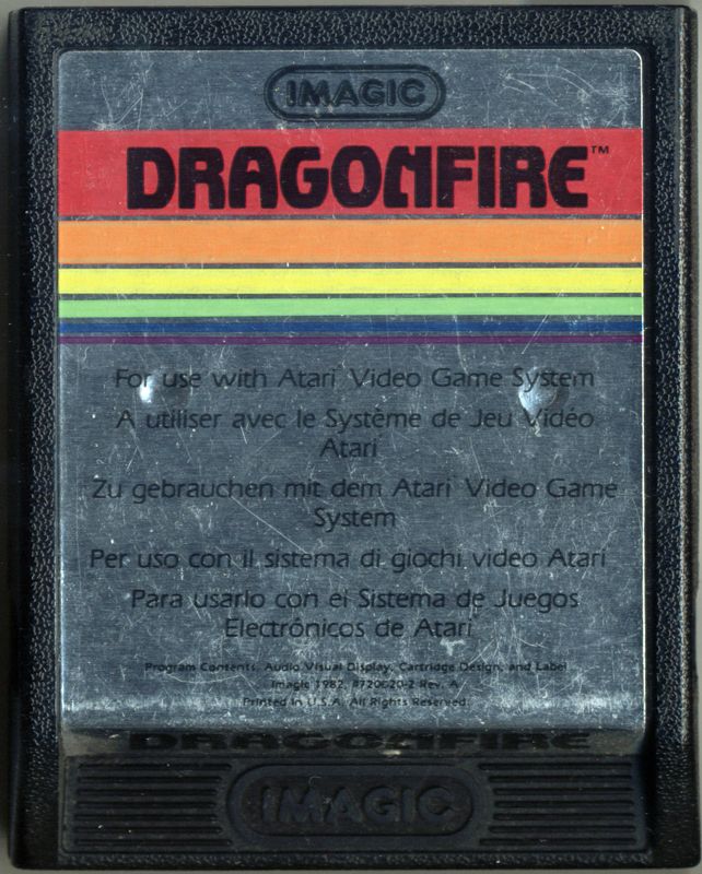 Media for Dragonfire (Atari 2600)