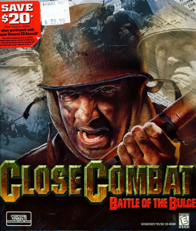 Front Cover for Close Combat: The Battle of the Bulge (Windows)