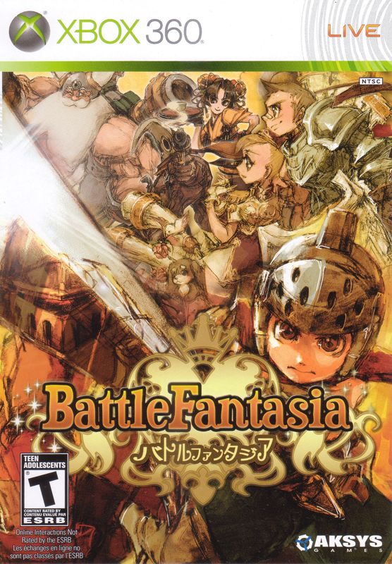 Front Cover for Battle Fantasia (Xbox 360)