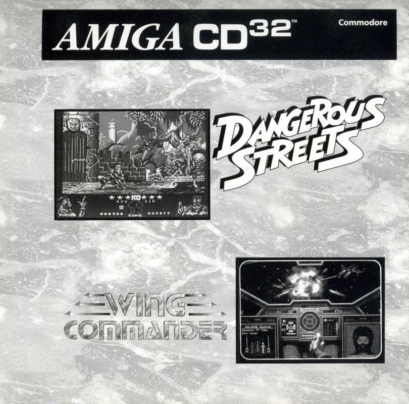 Front Cover for Dangerous Streets / Wing Commander (Amiga CD32)