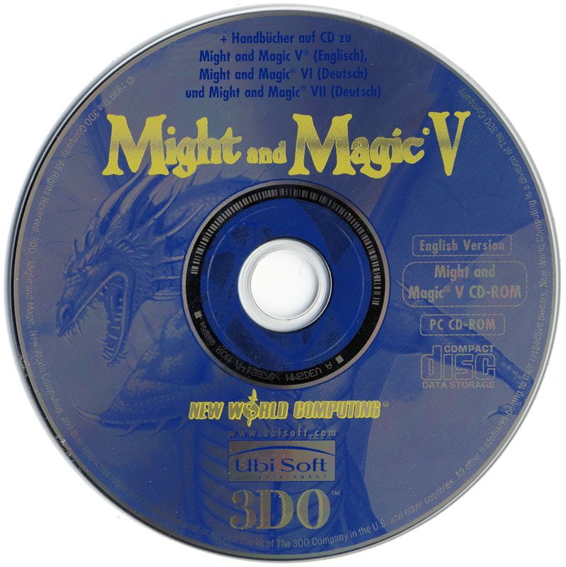Media for Might and Magic: Millennium Edition (Windows): Might and Magic V - Disc