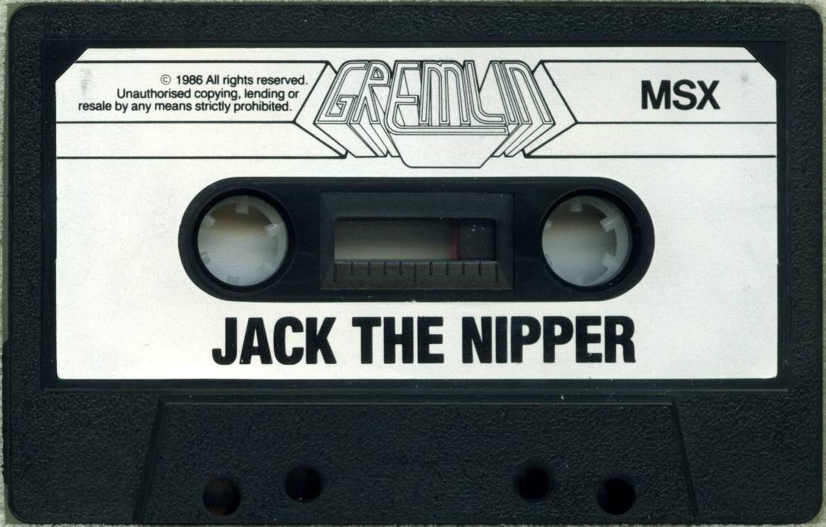 Media for Jack the Nipper (MSX)