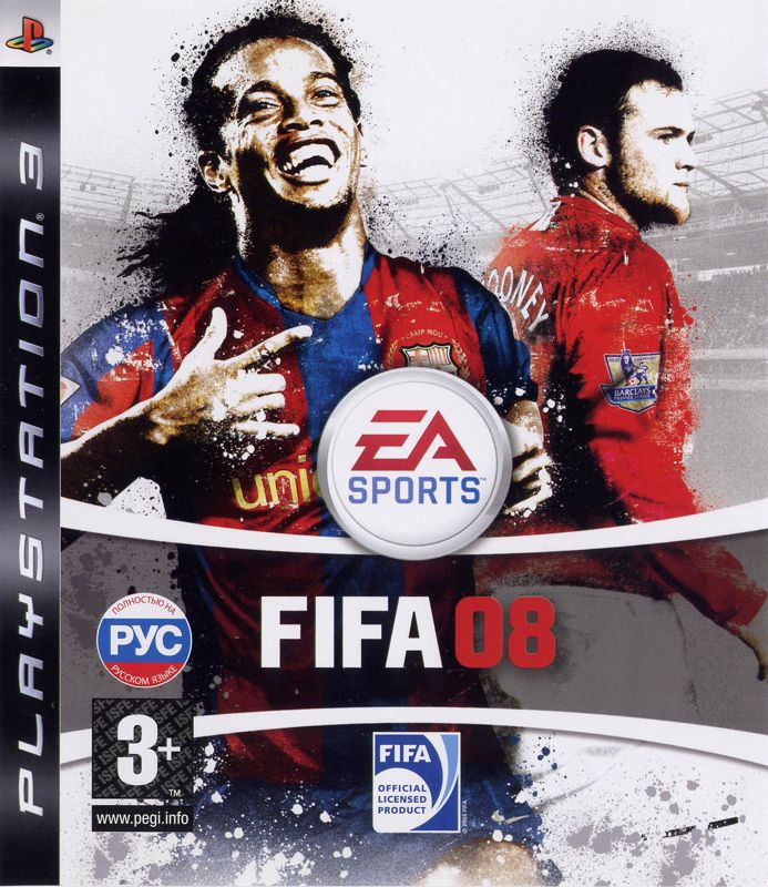 Front Cover for FIFA Soccer 08 (PlayStation 3) (Localized version)
