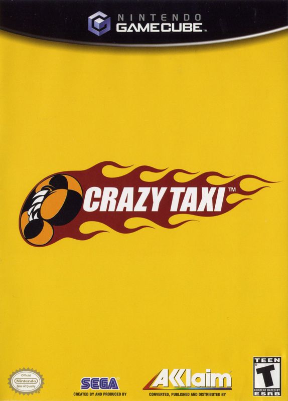 Front Cover for Crazy Taxi (GameCube)
