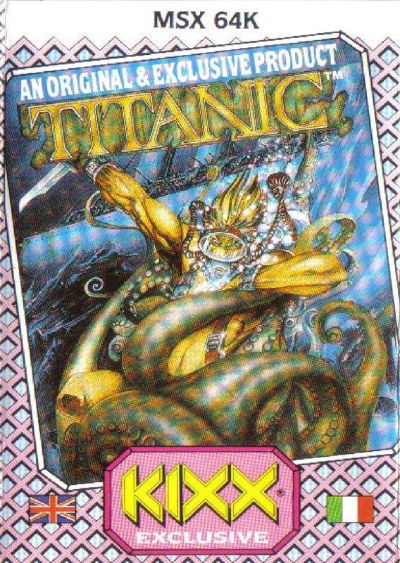 Front Cover for Titanic (MSX) (Kixx release)