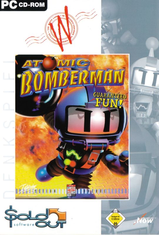 Front Cover for Atomic Bomberman (Windows) (The White Label / Sold Out Software release)